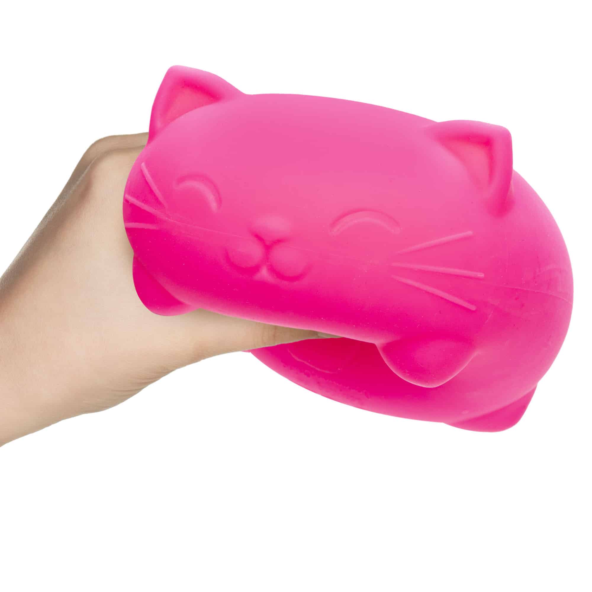 NeeDoh Super Cool Cats A4 - Squeeze Pink