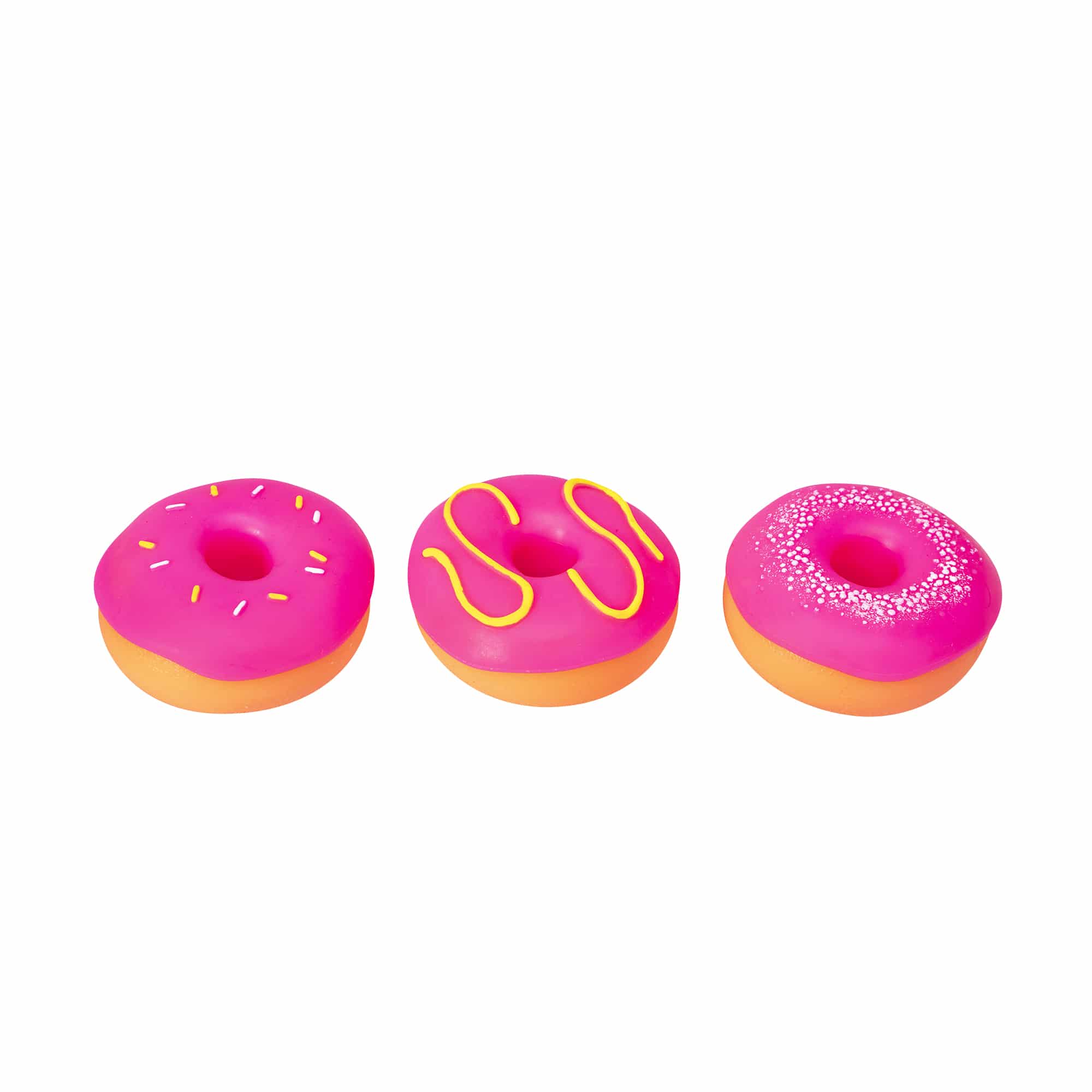 NeeDoh Dohnuts K9 Group - Orange with Pink Frosting