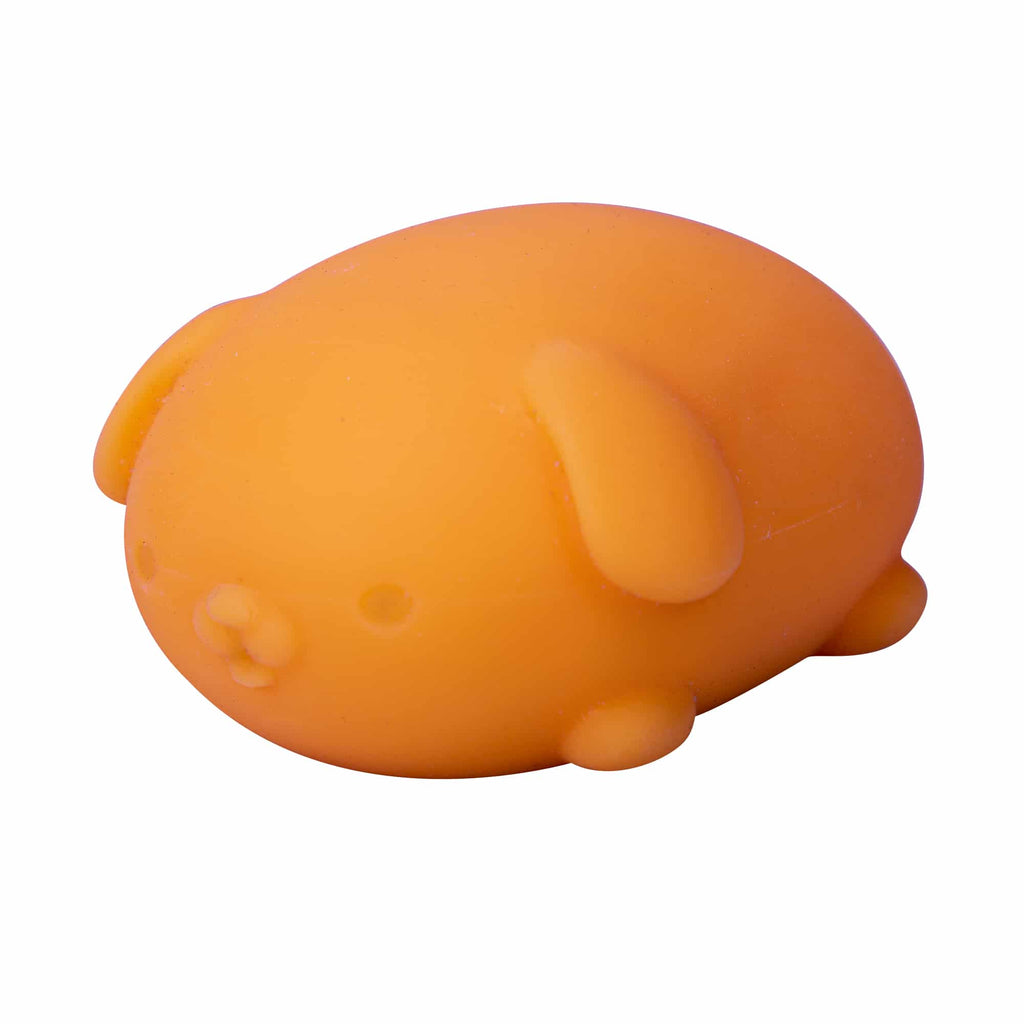 NeeDoh Funky Pup B8 - Orange 3Q Left