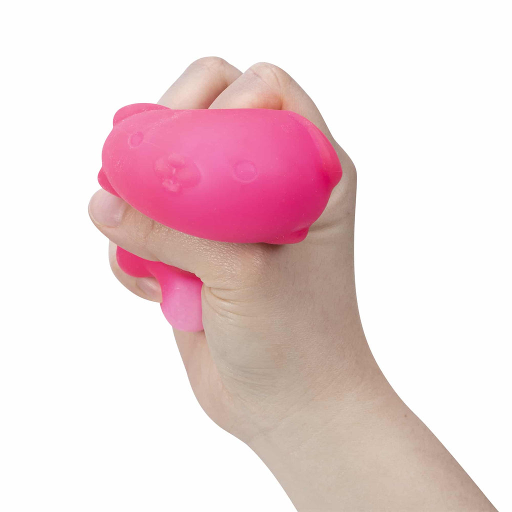 NeeDoh Funky Pup B8 - Pink Squeezed