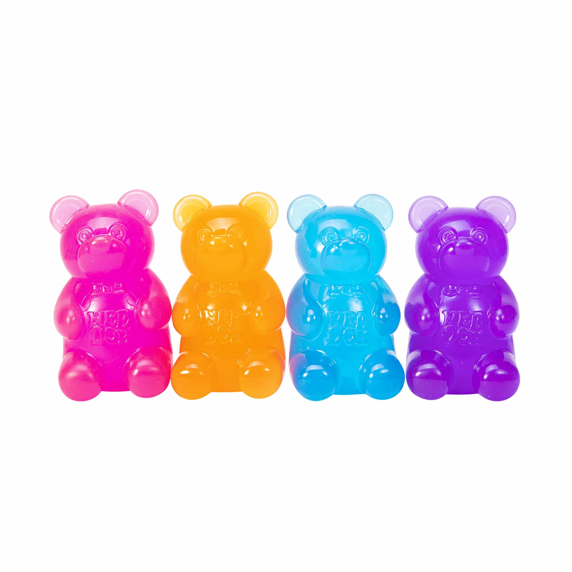 NeeDoh Gummy Bear T5 - Package - Pink Angle Right
