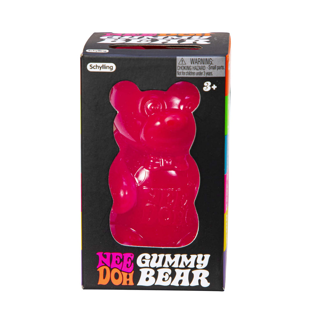 NeeDoh Gummy Bear T5 - Package - Pink Front