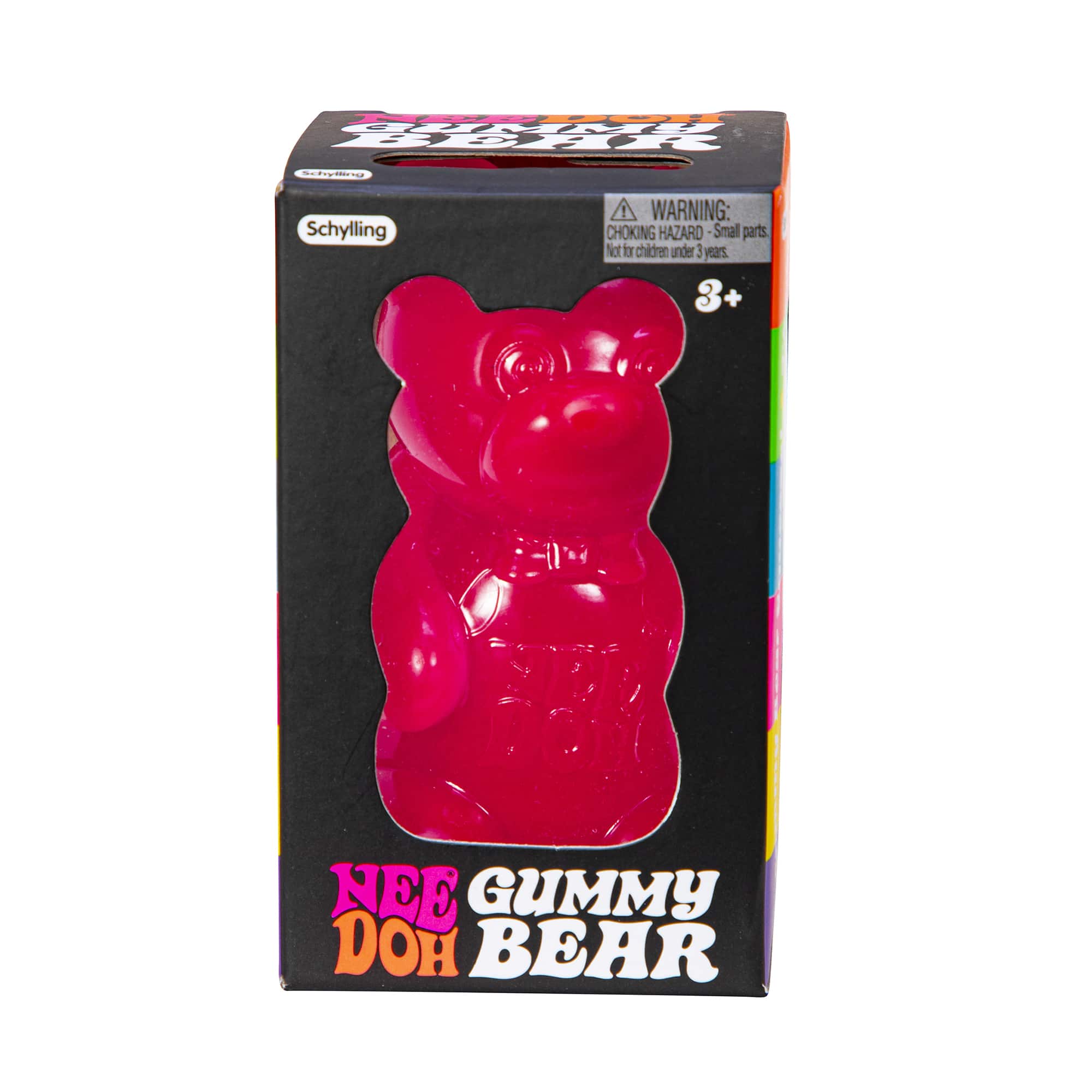 NeeDoh Gummy Bear T5 - Package - Pink Front