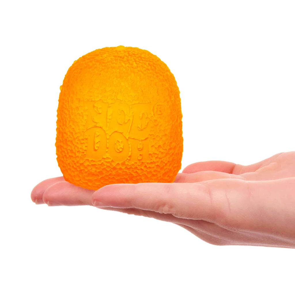 NeeDoh Gumdrop Z3 Orange in Hand