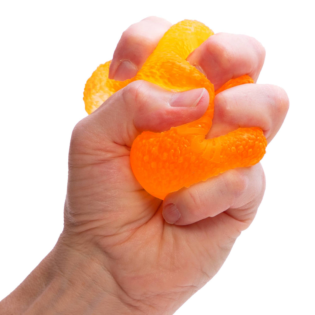 NeeDoh Gumdrop Z3 Orange Squeezed