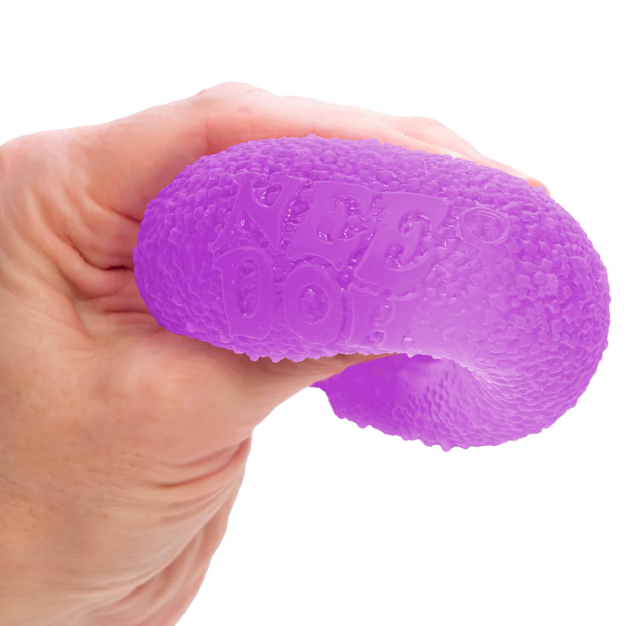 NeeDoh Gumdrop Z3 Purple Squeezed